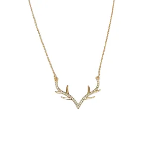 گردنبند زنانه وای اس ایکس مدل شاخ گوزن 