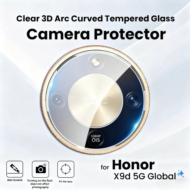 خرید و قیمت محافظ لنز دوربین شیشهای بادیگارد مدل GL مناسب برای گوشی موبایل آنر Honor X9d