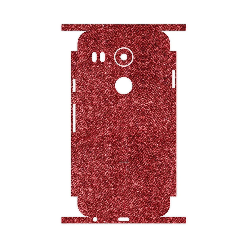 برچسب پوششی ماهوت مدل Fabric Texture 4-FullSkin مناسب برای گوشی موبایل گوگل Nexus 5X