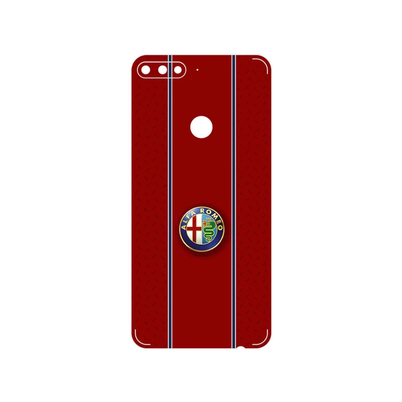 برچسب پوششی ماهوت مدل Alfa Romeo مناسب برای گوشی موبایل هوآوی Y7 Prime 2018