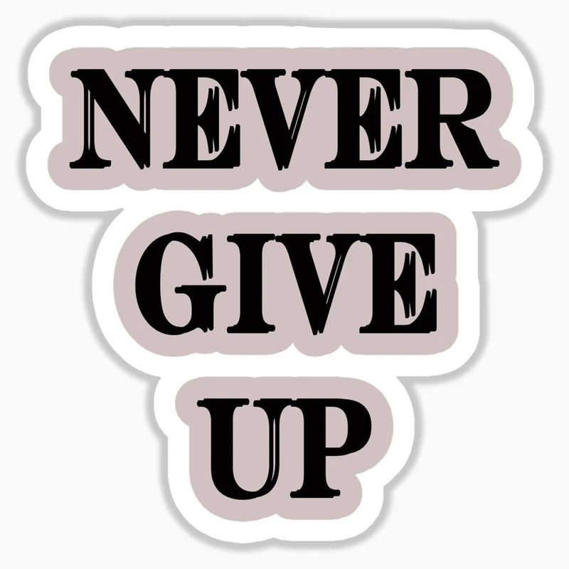 استیکر لپ تاپ و موبایل بووم طرح تسلیم نشو کد mm57