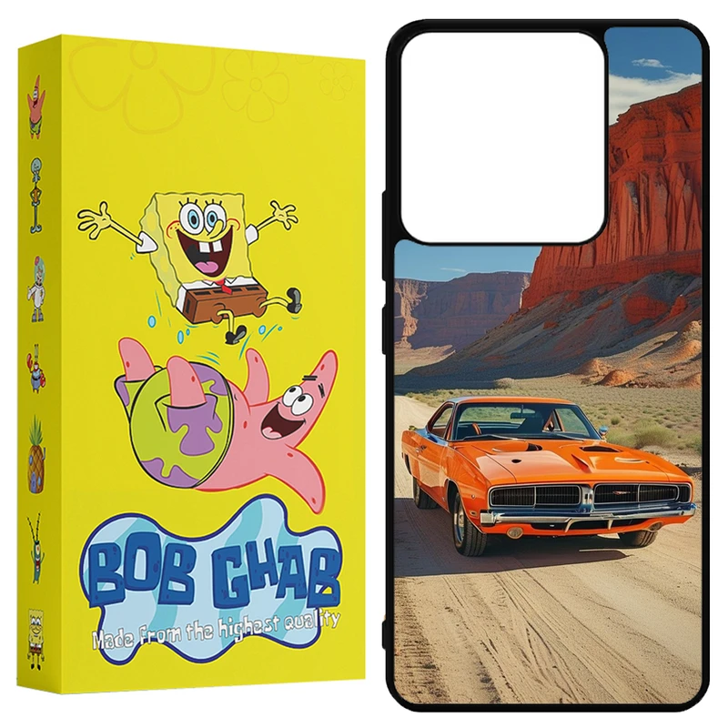 کاور باب قاب طرح ماشین مدل BN144 مناسب برای گوشی موبایل شیائومی Redmi Note 14 4G