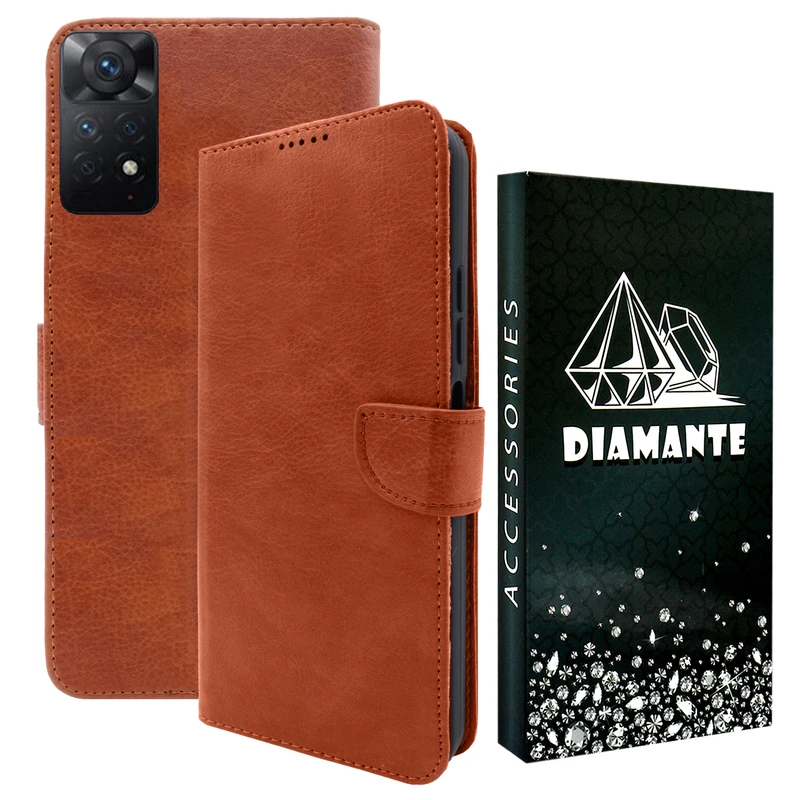 کیف کلاسوری دیامانته مدل Deri Bk مناسب برای گوشی موبایل شیائومی Redmi Note 12 Pro 4G