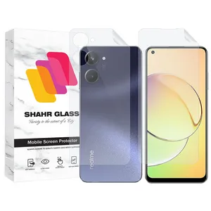 Shahr Glass MTNANFBSH Screen Protector With Nano Back For Realme 10