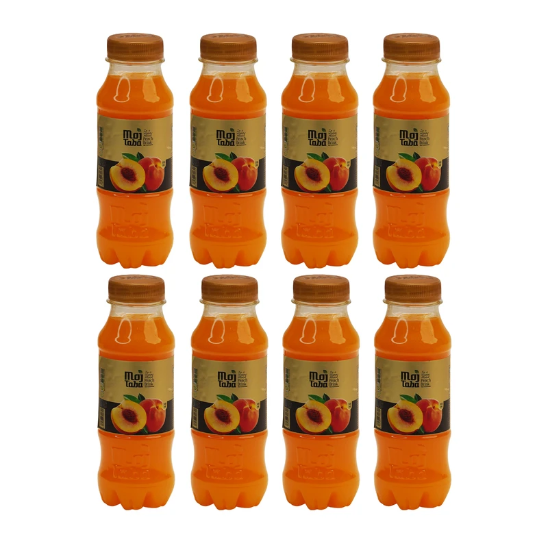 نوشیدنی هلو مجتبی - 300 میلی لیتر بسته 8 عددی