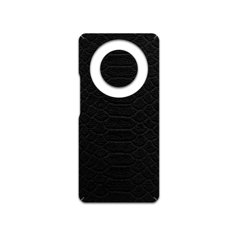 برچسب پوششی ماهوت مدل Black-Snake-Leather مناسب برای گوشی موبایل آنر X9a