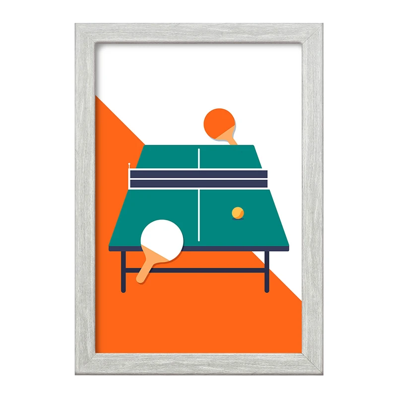 تابلو خندالو طرح پینگ پنگ Ping Pong کد 27990