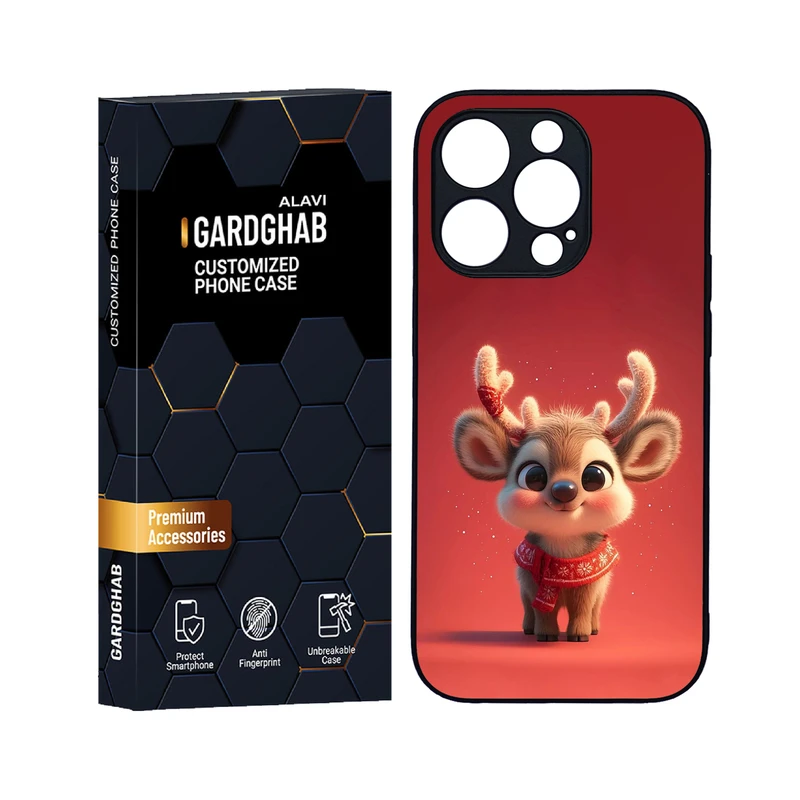 کاور گارد قاب علوی مدل دورژله ای کارتنی و انیمه مناسب برای گوشی موبایل اپل iPhone 14 Pro