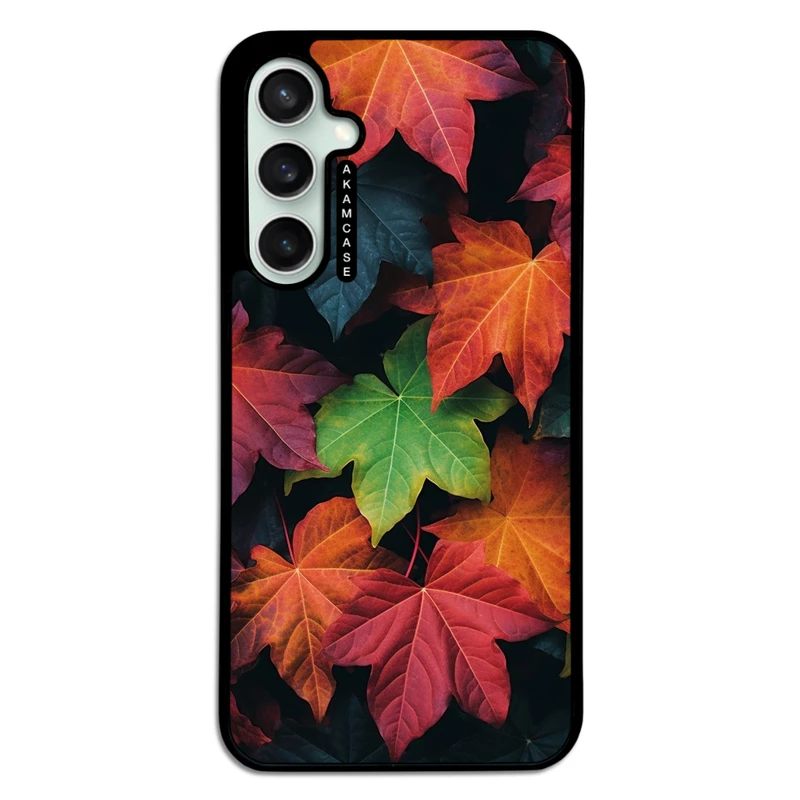 کاور آکام مدل AMC-WSGS23FE-LEAVES-35 مناسب برای گوشی موبایل سامسونگ Galaxy S23 FE