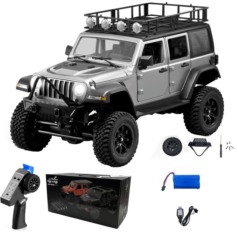 ماشین بازی کنترلی مدل جیپ آفرود طرح 4x4 Jeep کد MN-128
