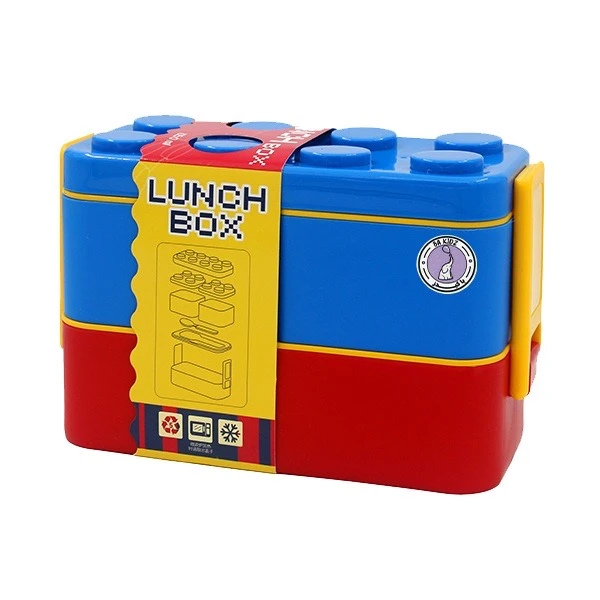 ظرف غذای کودک مدل دو طبقه لگویی کد 055449