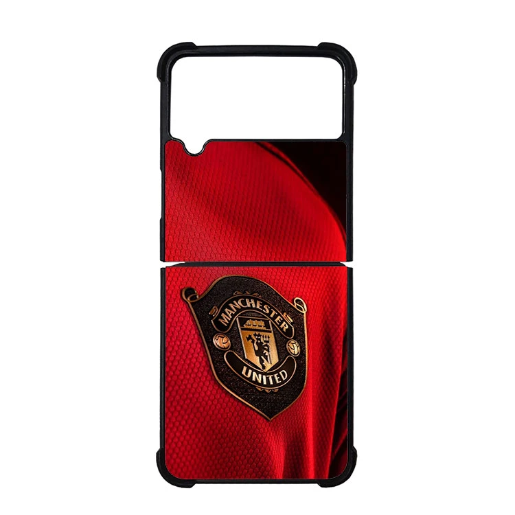 کاور قاب گارد هوم طرح منچستر یونایتد مناسب برای گوشی موبایل سامسونگ galaxy z flip 4