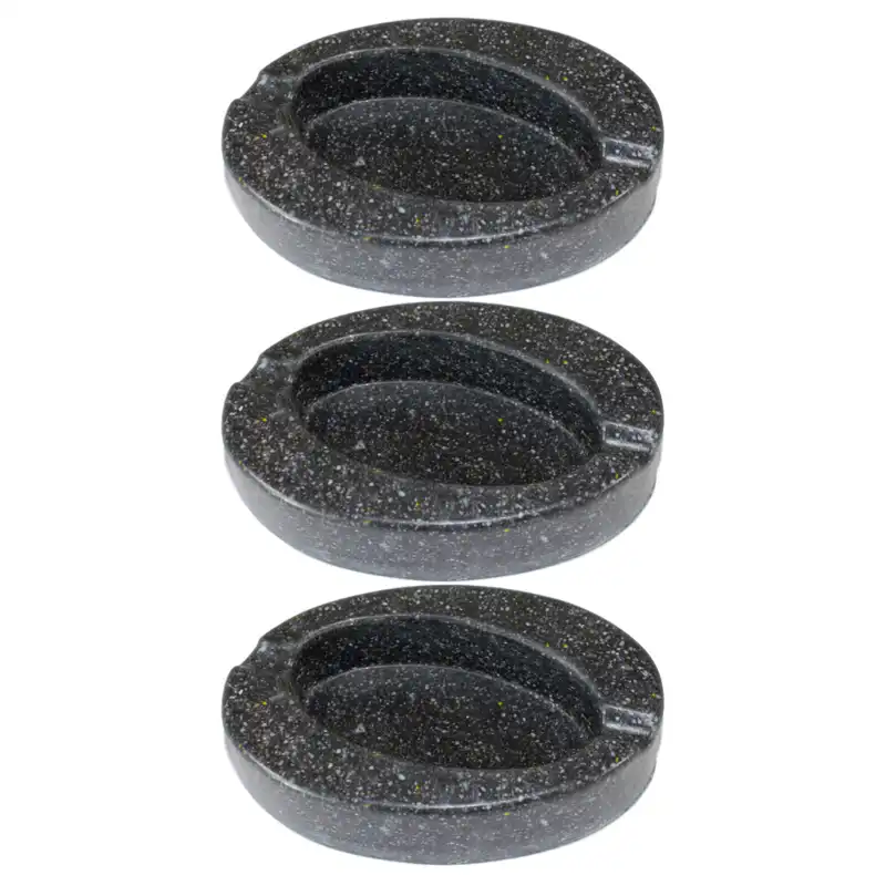 زیرسیگاری طرح سنگ گرانیت کد 5154 بسته 3 عددی