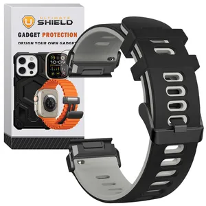 Ultimate Shield Hike GRM22 Band Compatible with Garmin Descent G1 / Descent G1 Solar (22mm) Smartwatch