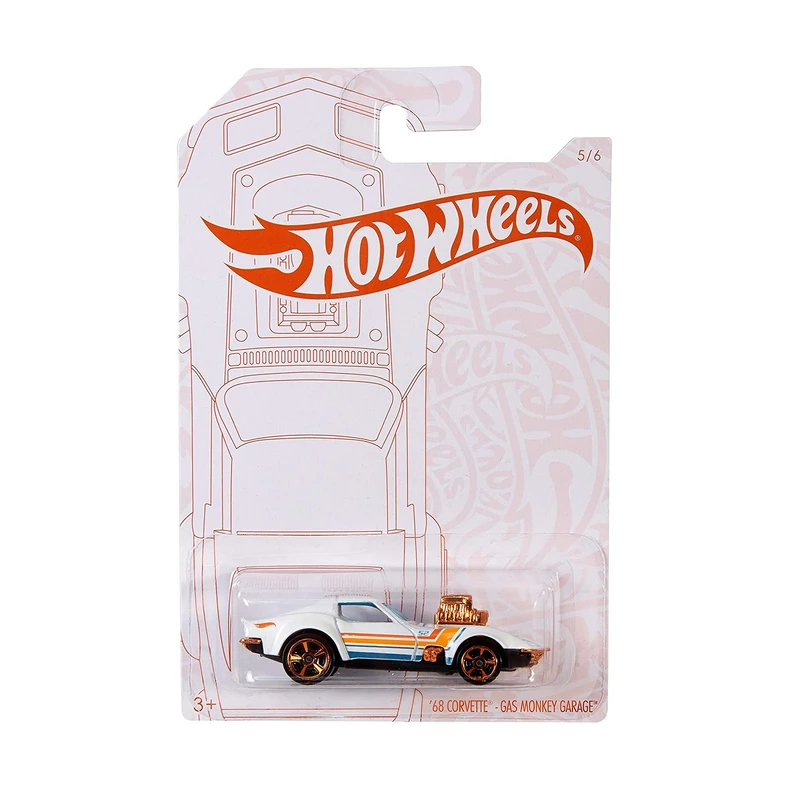 ماشین بازی هات ویلز مدل Gas Monkey Garage کد GJW48.GJW52