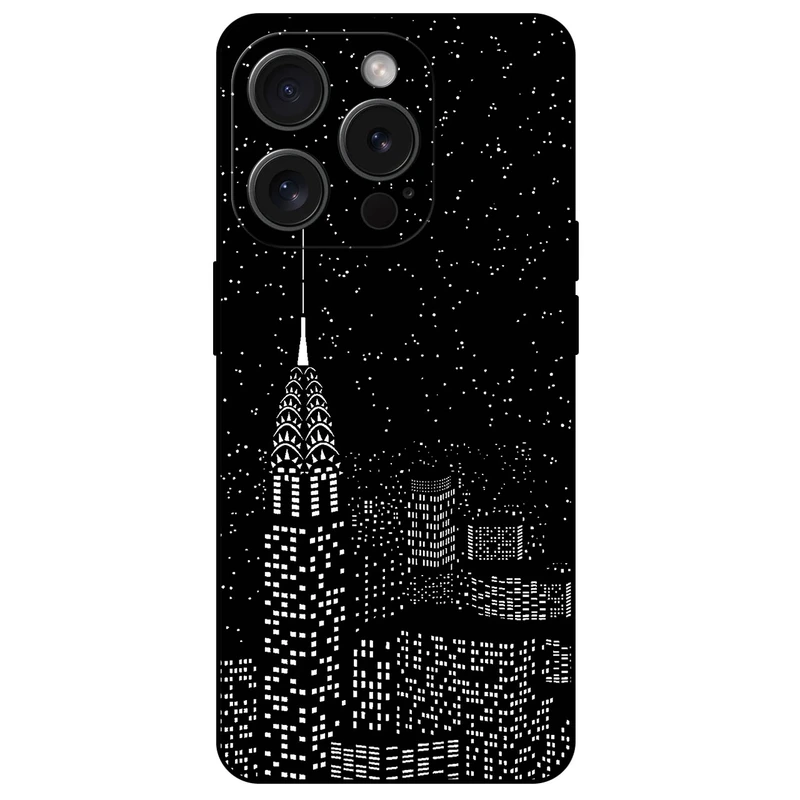 کاور مگافون طرح نیویورک مدل 7768 مناسب برای گوشی موبایل اپل iPhone 15 Pro