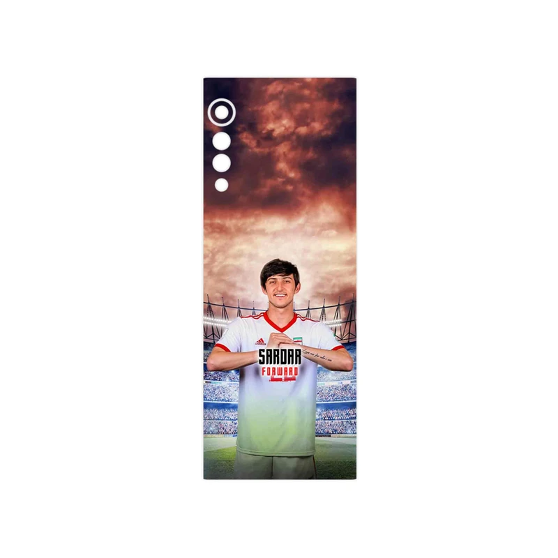 برچسب پوششی ماهوت مدل Sardar Azmoun مناسب برای گوشی موبایل ال جی Velvet 5G