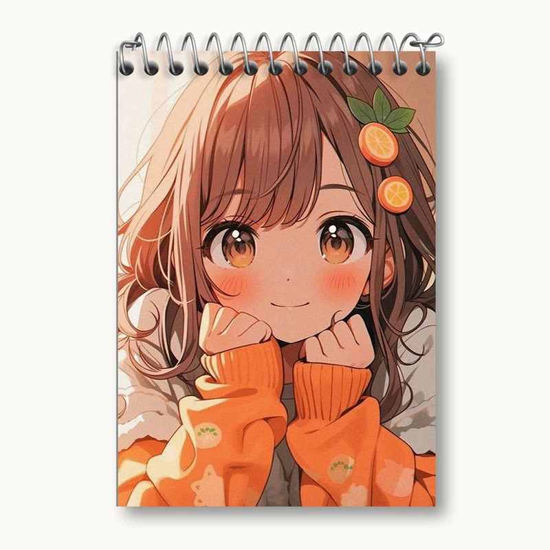 دفتر یادداشت 50 برگ خندالو طرح دخترانه کد N1809