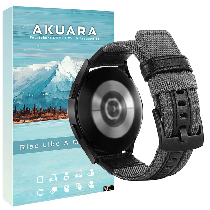 بند آکوآرا مدل Military KNVS مناسب برای ساعت هوشمند سامسونگ Galaxy Watch 6 40mm