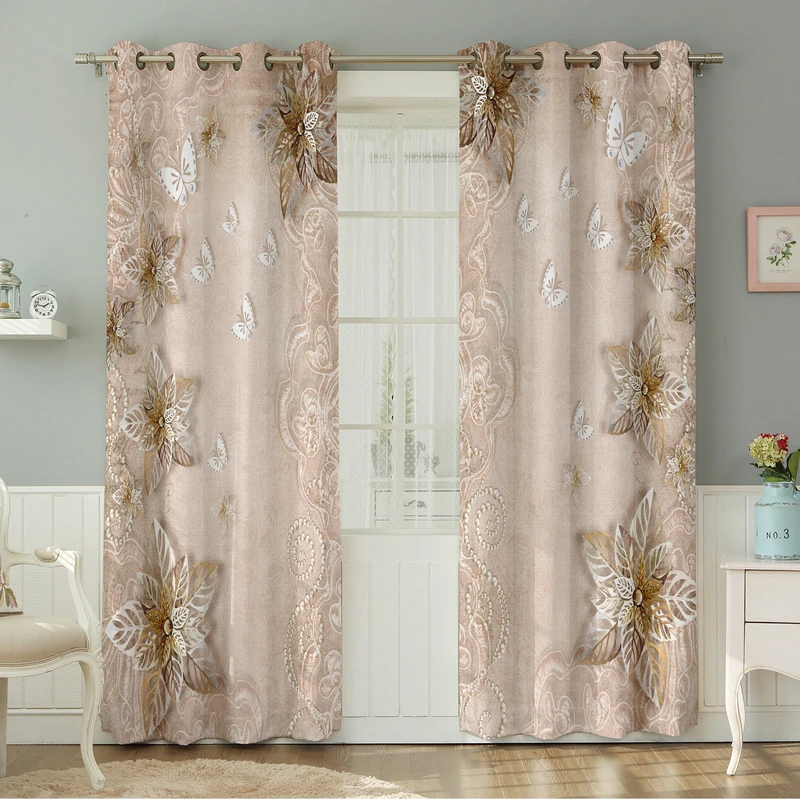 پرده نیروانا طرح  مدرن مدل مخمل کد 5013 سایز 140×280 سانتی متر