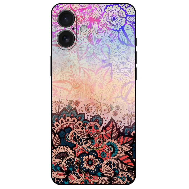 کاور مگافون طرح بته جقه  مدل 7727 مناسب برای گوشی موبایل اپل iPhone 16 Plus 