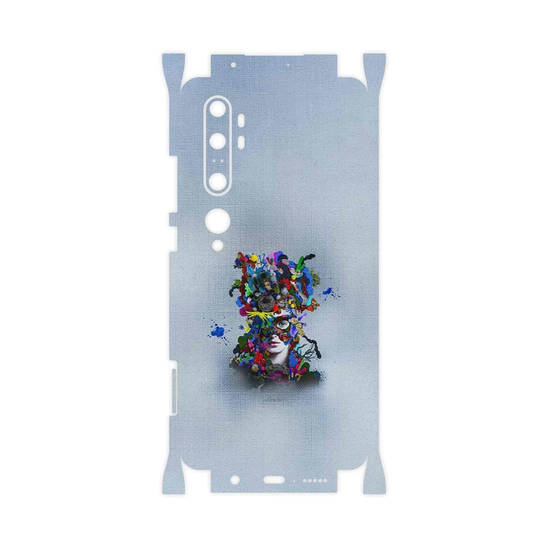 برچسب پوششی ماهوت مدل Collage of surreal Portrait of Women 4-FullSkin مناسب برای گوشی موبایل شیائومی Mi Note 10 Pro