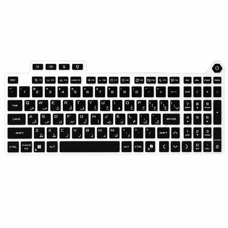 محافظ کیبورد مدل G608 مناسب برای لپ تاپ ایسوس TUF GAMING FA608/FX608/FA808