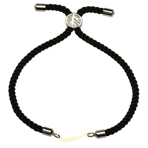 دستبند طلا 18 عیار زنانه الن نار طرح حرف ر مدل N2542