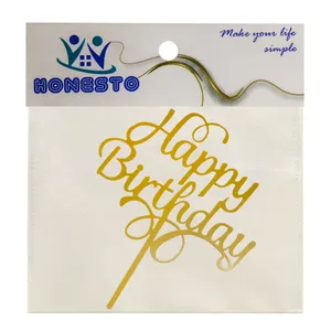  تاپر کیک هانستو مدل تولدت مبارک کد TP036