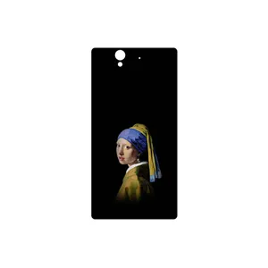MAHOOT Girl with a Pearl Earring of Vermeer Cover Sticker for Sony Xperia X