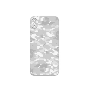 MAHOOT Army-Snow-Pixel Cover Sticker for apple iPhone XS