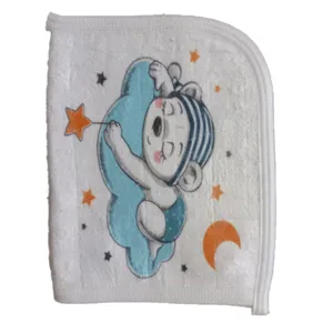 لیف حمام کودک مدل خرس خواب آلو کد AB 03