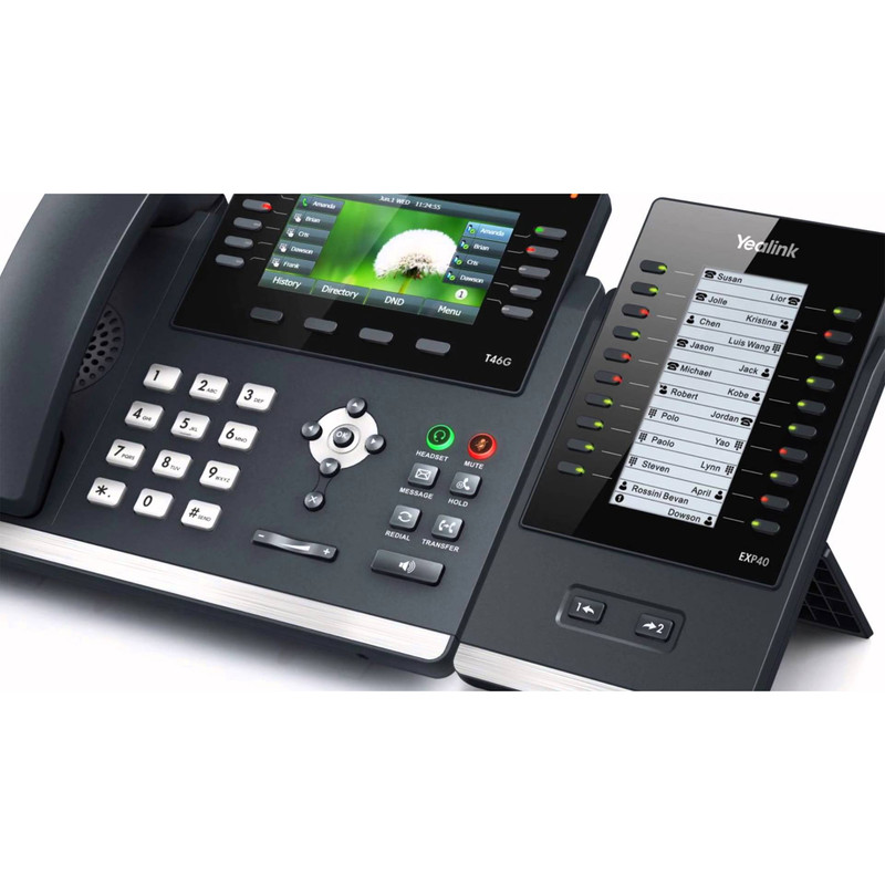 ماژول افزایش ظرفیت تلفن تحت شبکه یالینک مدل EXP40