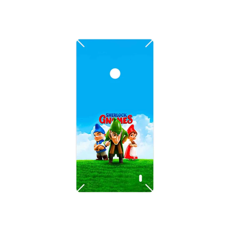 برچسب پوششی ماهوت مدل Sherlock Gnomes مناسب برای گوشی موبایل نوکیا Lumia 520