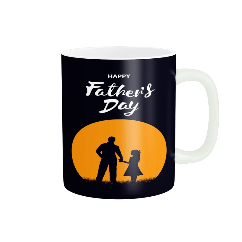 ماگ پادآفرین مدل روز پدر روز مرد طرح روز پدر مبارک کد p3128