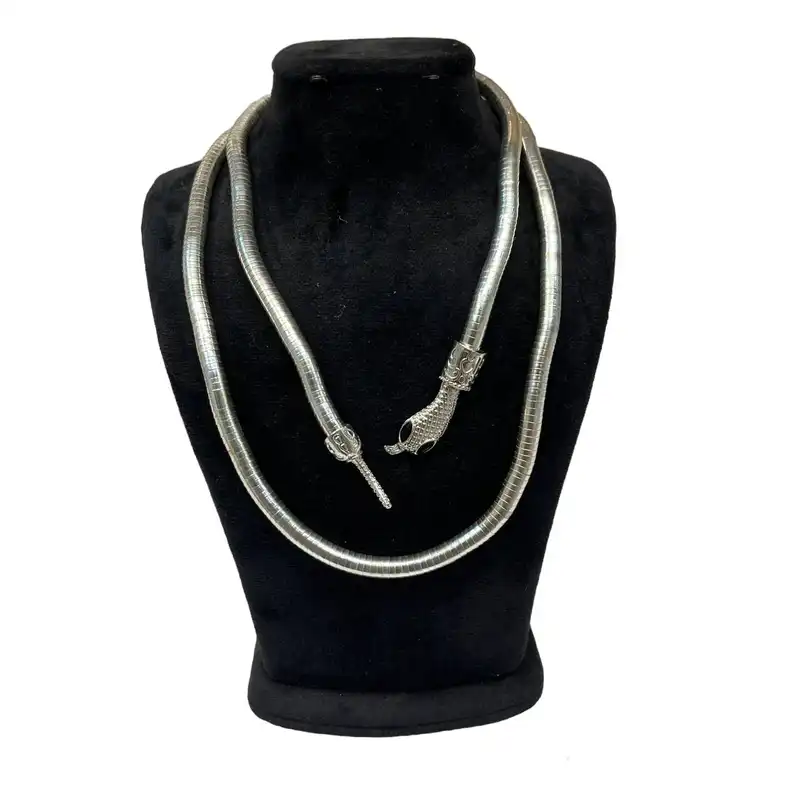 گردنبند زنانه مدل منعطف ماری