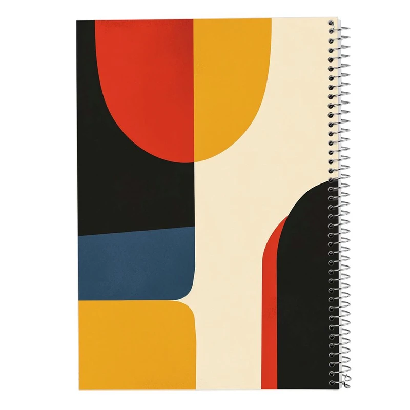 دفتر شطرنجی 50 برگ مدوپد طرح اشکال فانتزی کد DF16368