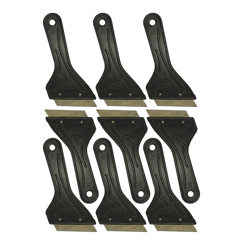 کاتر شیشه پاک کن اسباب کار مدل mini2 بسته نه عددی