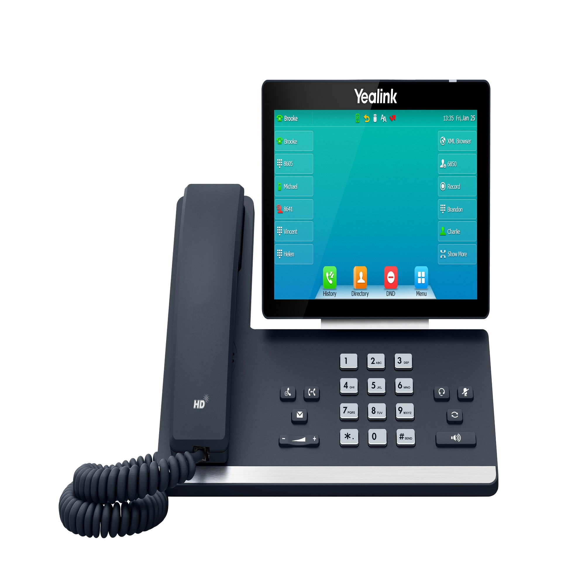 نکته خرید - قیمت روز تلفن تحت شبکه یالینک مدل SIP-T57W خرید
