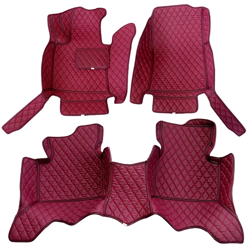 کفپوش 5بعدی خودرو مدل چرم گلدوزی مناسب برای مزدا3