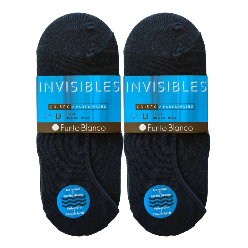 جوراب کالج مردانه پونتو بلانکو مدل کتان 100-00-13441  بسته دو عددی