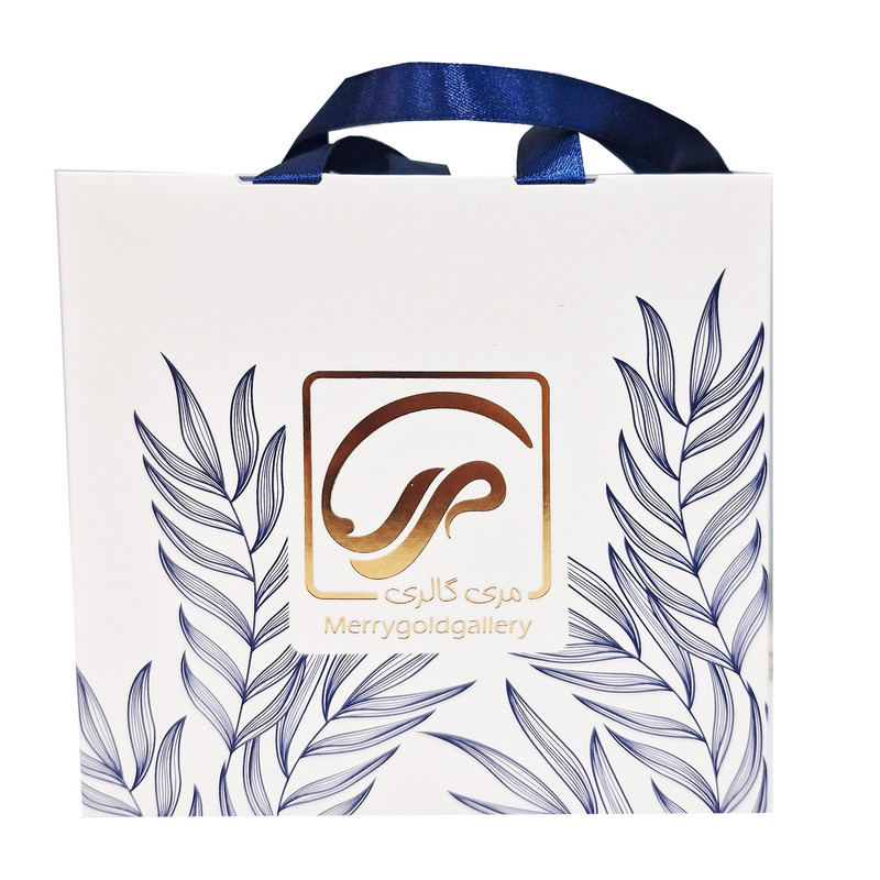 آویز گردنبند طلا 18 عیار زنانه مری گلد گالری طرح دم وال