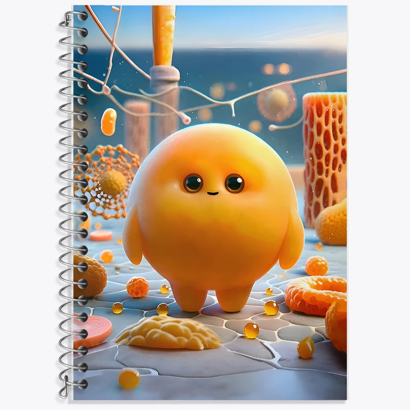 دفتر نت موسیقی 50 برگ خندالو طرح قطره ی عسل بامزه کد F7541