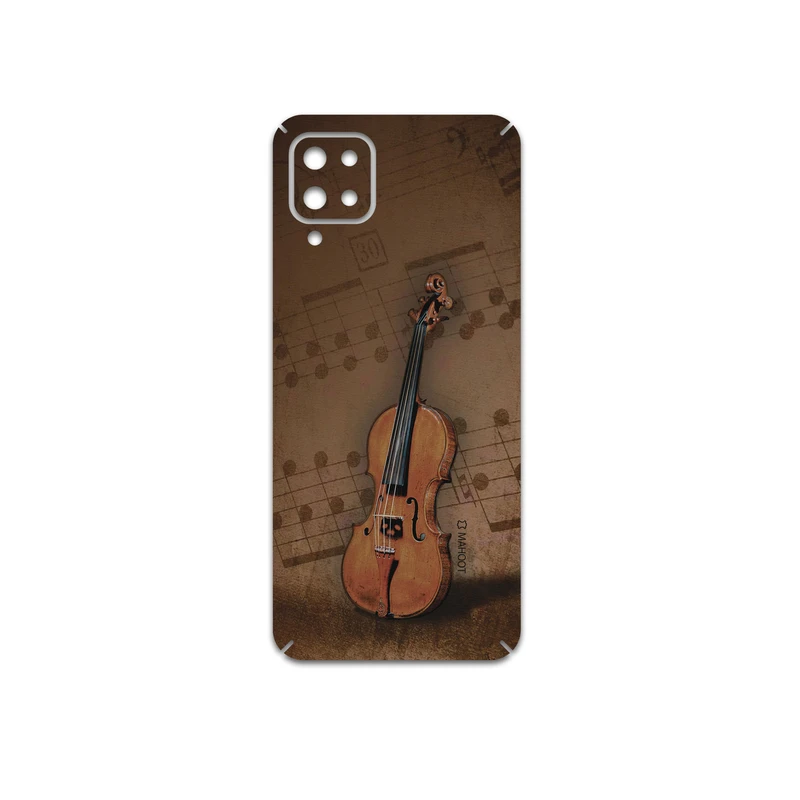 برچسب پوششی ماهوت مدل Violin-Instrument مناسب برای گوشی موبایل سامسونگ Galaxy A12