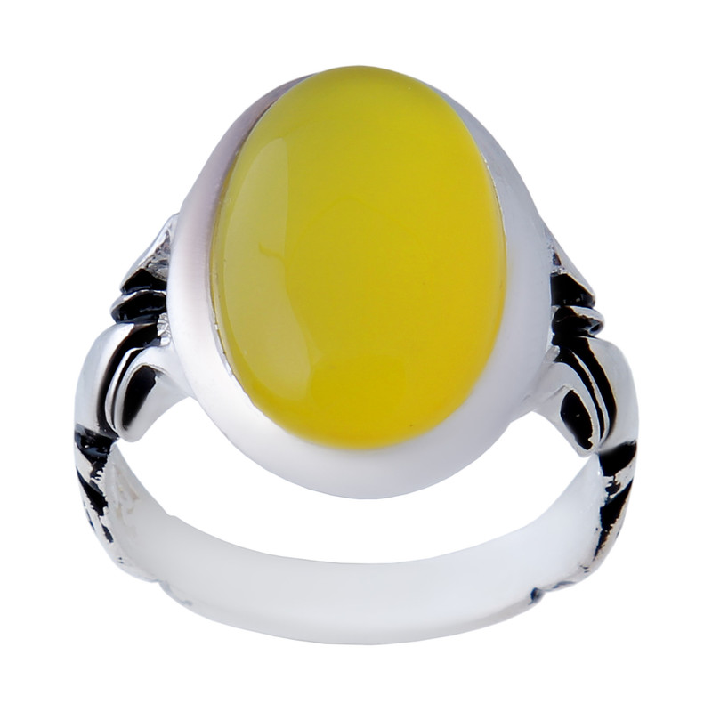  انگشتر نقره مردانه بازرگانی میلادی کد AM_850