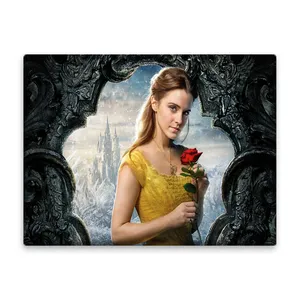 کاشی اطلس آبی طرح اما شارلوت واتسون مدل L6407