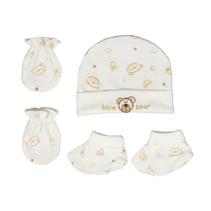 ست 3 تکه لباس نوزادی پاپو مدل bear854