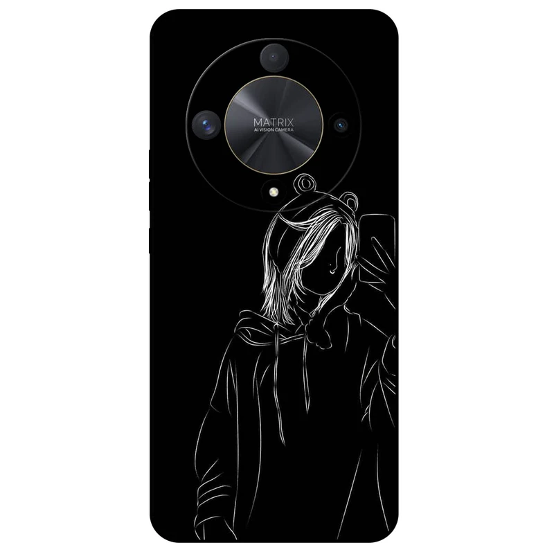 کاور مگافون طرح دخترانه مدل 1841 مناسب برای گوشی موبایل آنر X9B