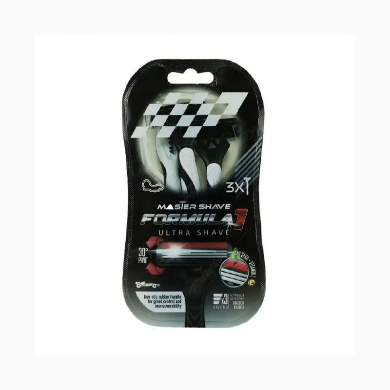 خودتراش مسترشیو مدل فرمولا بسته 3 عددی