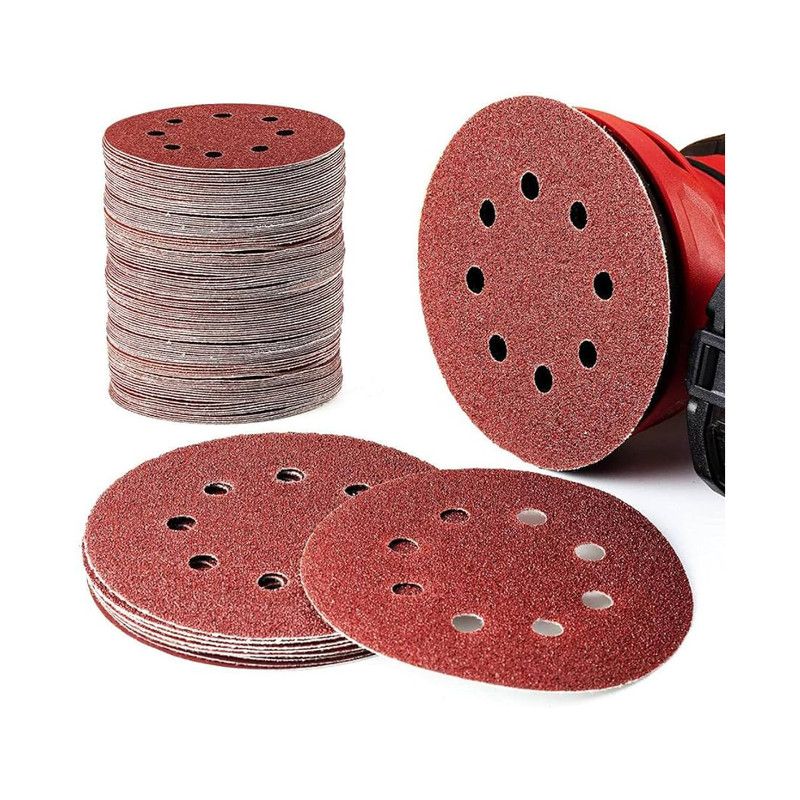 سنباده پشت کرکی مدل 125mm -240 مجموعه 10 عددی